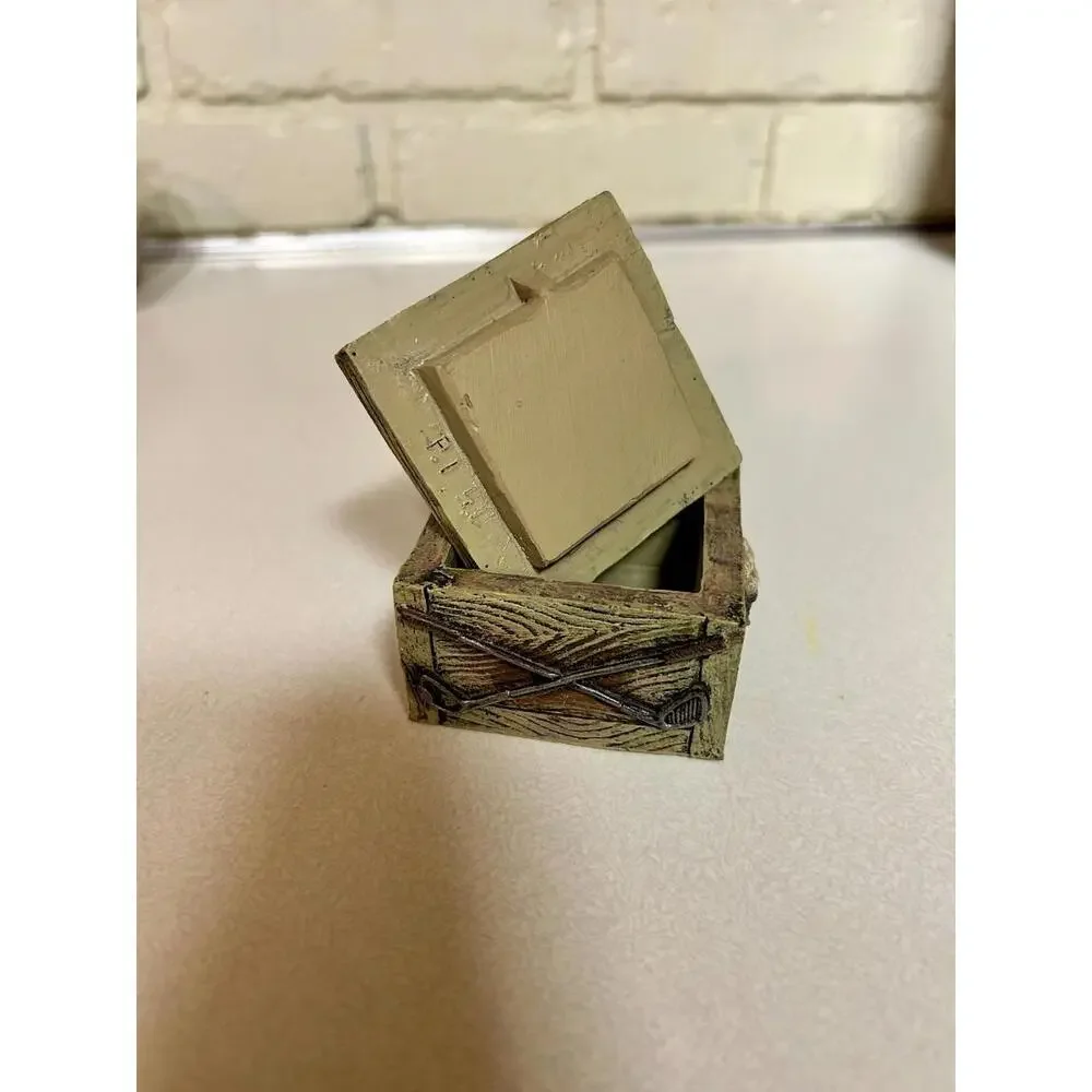 Golf BAG and Clubs Trinket Box‎ Things Remembered and Bonus Second Box
